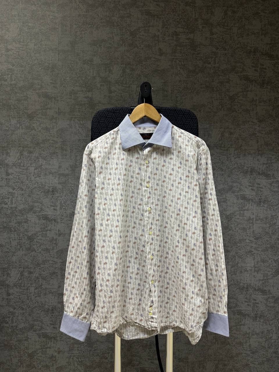 Etro × Vintage Vintage Etro White Men’s Shirt Size US L / EU 52-54 / 3 - 1 Thumbnail