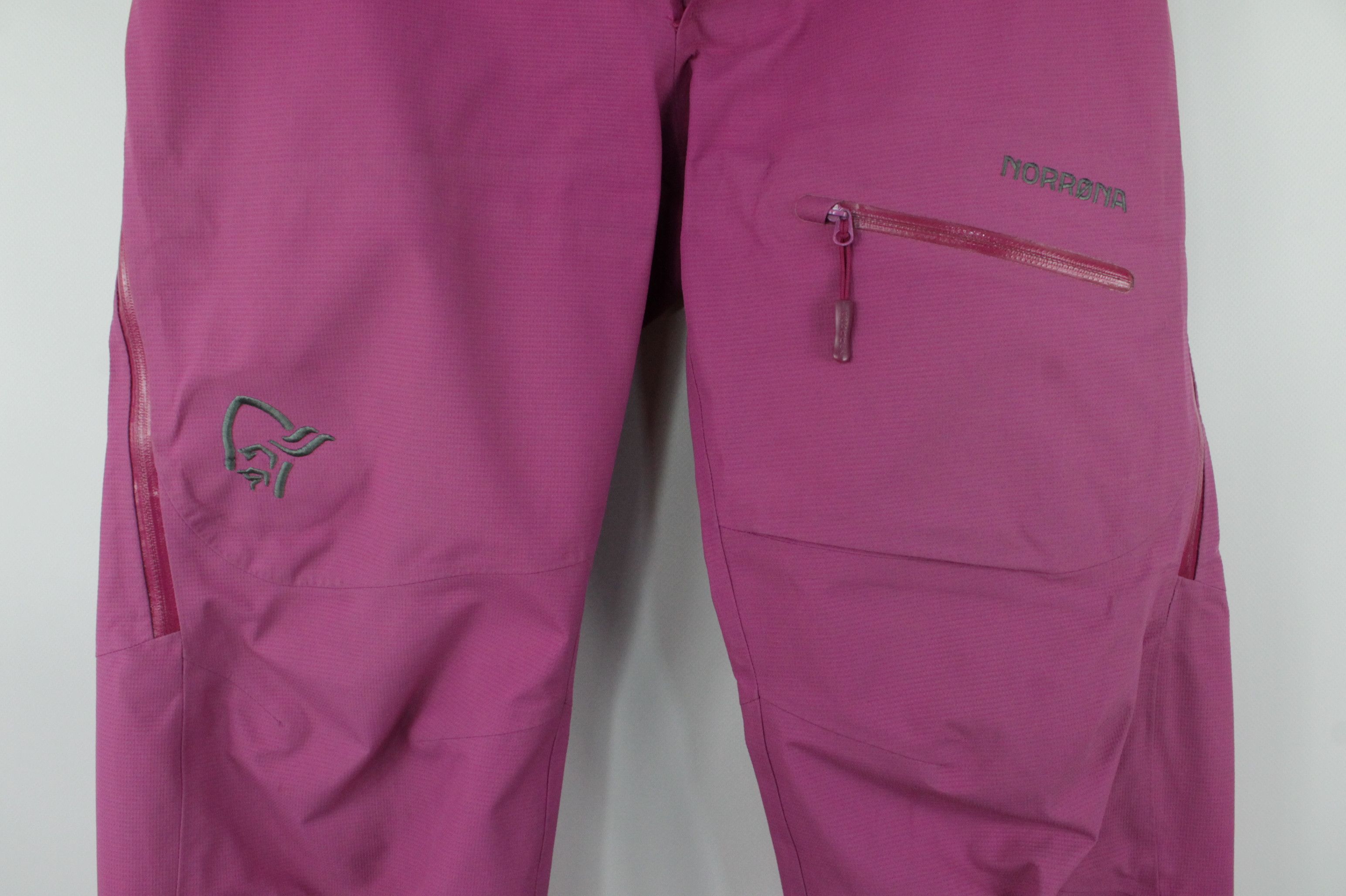 Norrona Norrona Narvik Gore-Tex Perfomance Shell Pants Women's Pink Size 25" / US 0 / IT 36 - 3 Thumbnail