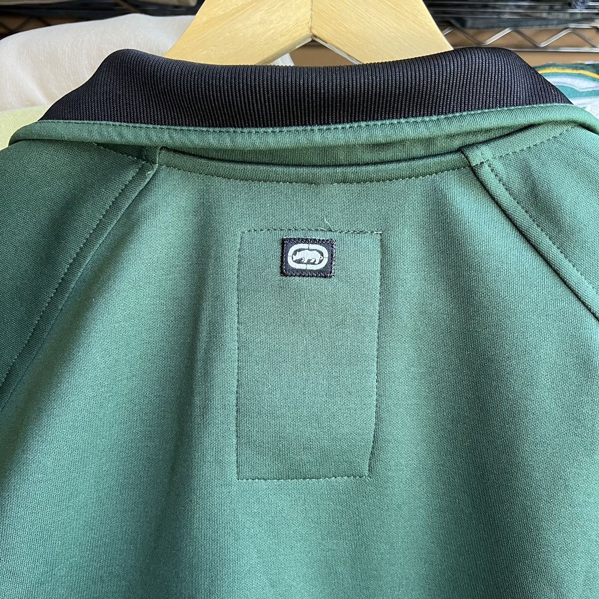 Ecko Unltd. × Vintage Y2K Ecko Unltd Striped Zip Jacket Size US XL / EU 56 / 4 - 5 Thumbnail