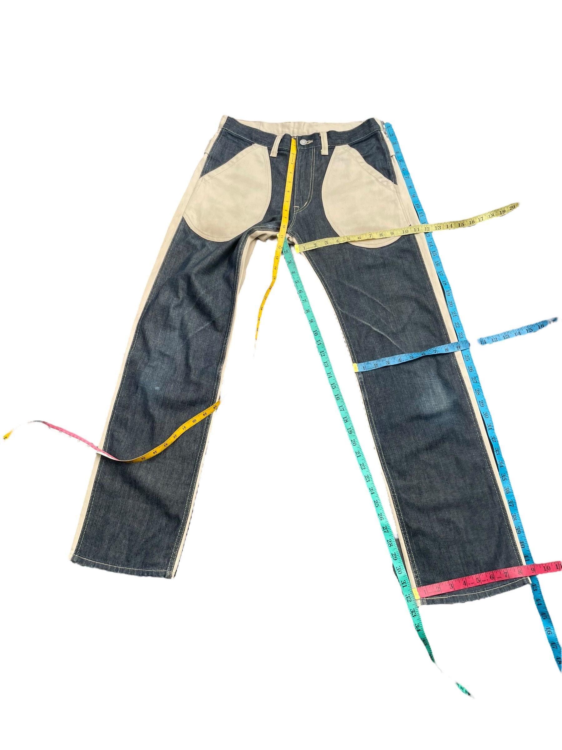 Japanese Brand × KOJIMA GENES Vintage Kojima Genes 2 Tone Denim Size US 32 / EU 48 - 18 Thumbnail