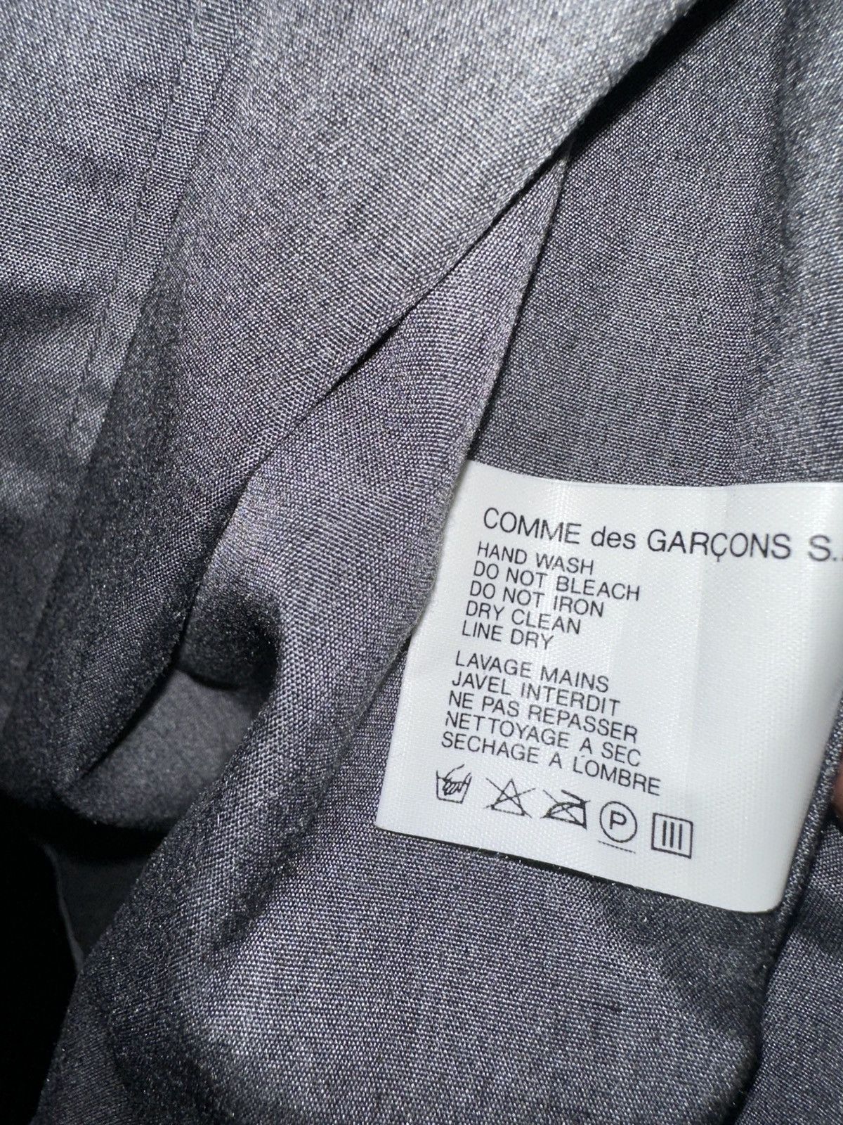 Comme des Garcons SHIRT CDG Shirt Long sleeve button up Size US L / EU 52-54 / 3 - 3 Thumbnail