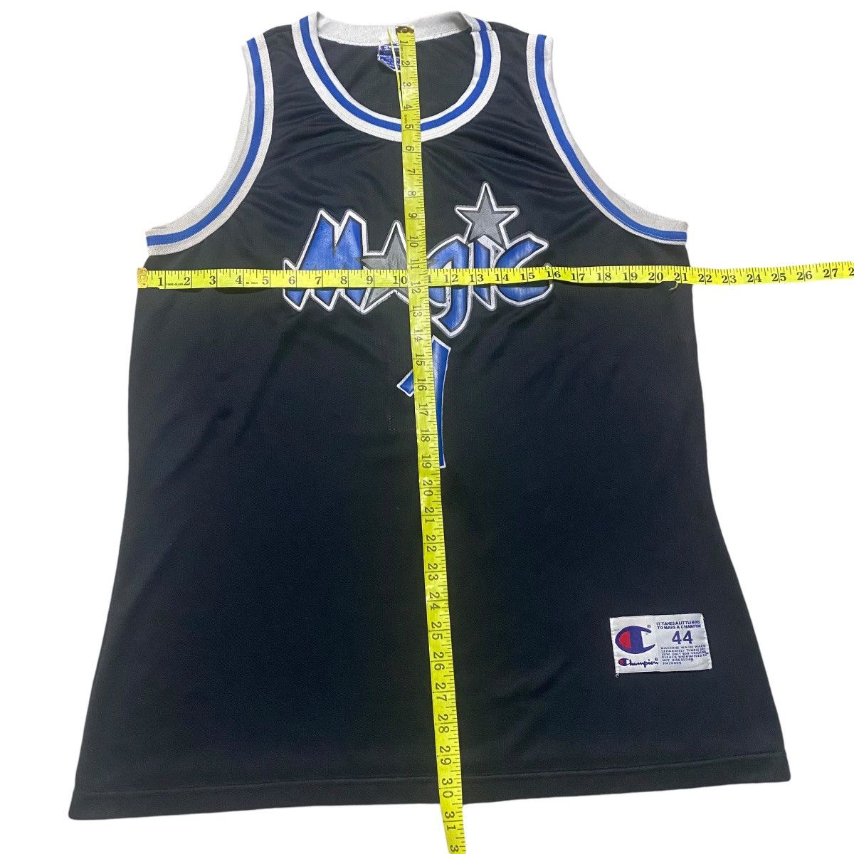 NBA Vintage 90s PENNEY HARDAWAY Orlando Magic Jersey Size US L / EU 52-54 / 3 - 9 Thumbnail