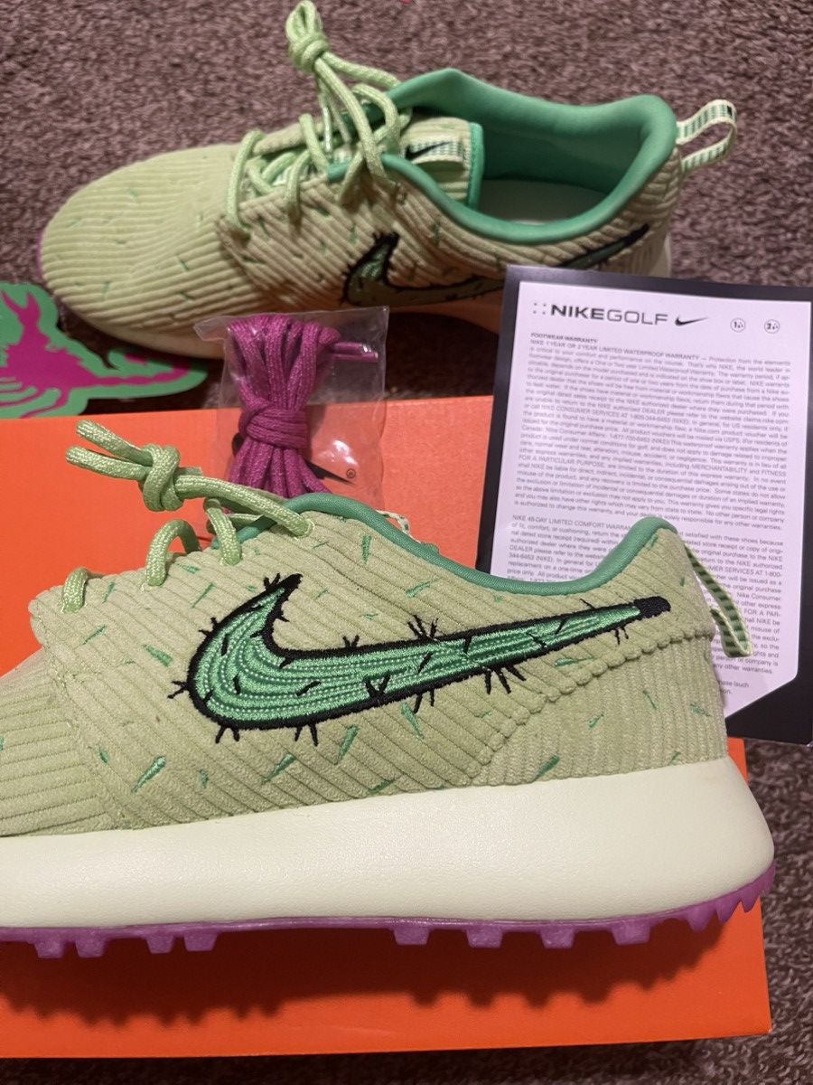 Nike *New* Nike Roshe Golf 2 NRG x WM Phoenix Open-Prickly Pear Size US 11.5 / EU 44-45 - 5 Thumbnail