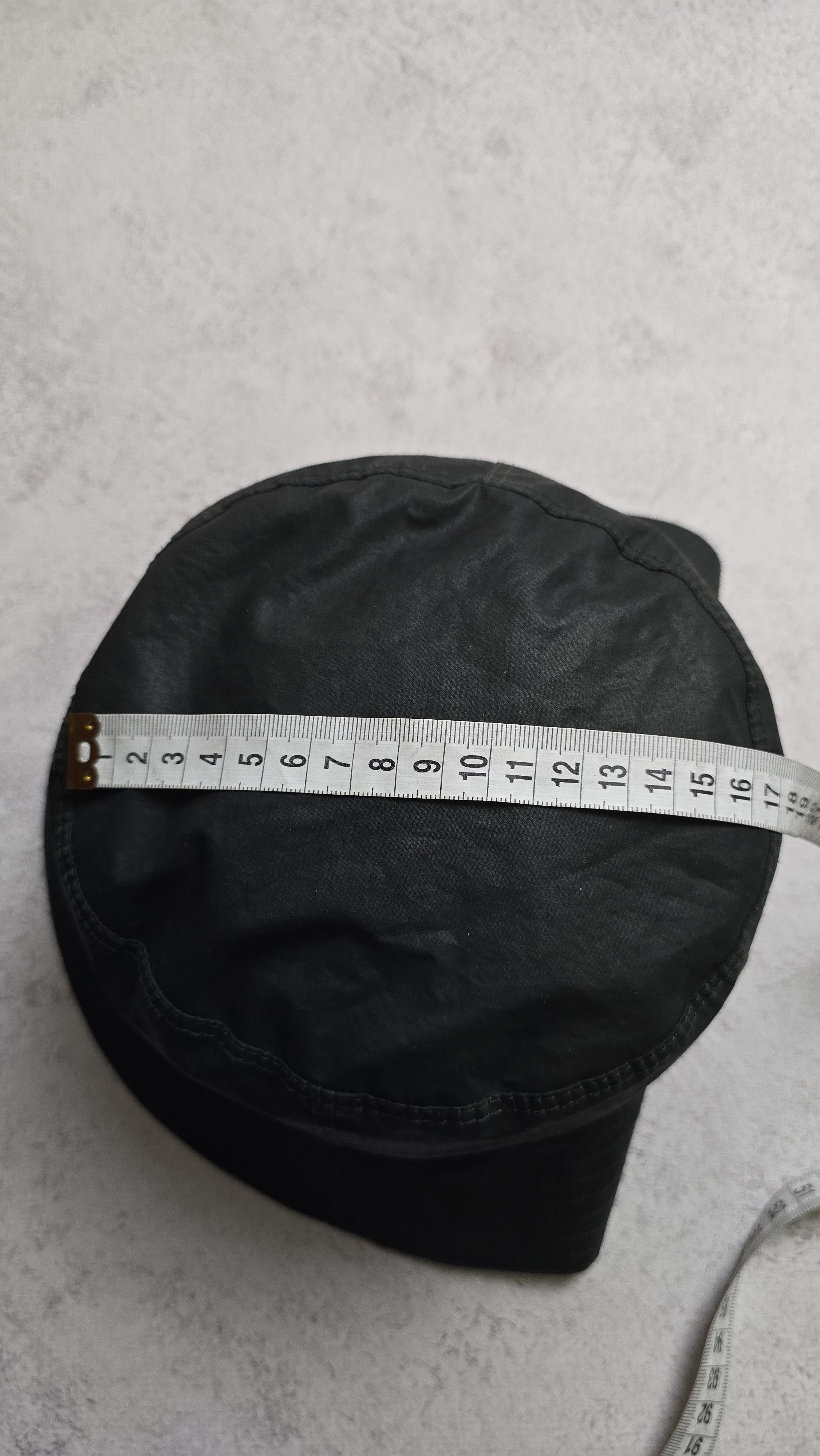 Burberry Burberry Logo Raincap Black Bucket Hat Nova Check Lining Size ONE SIZE - 13 Thumbnail