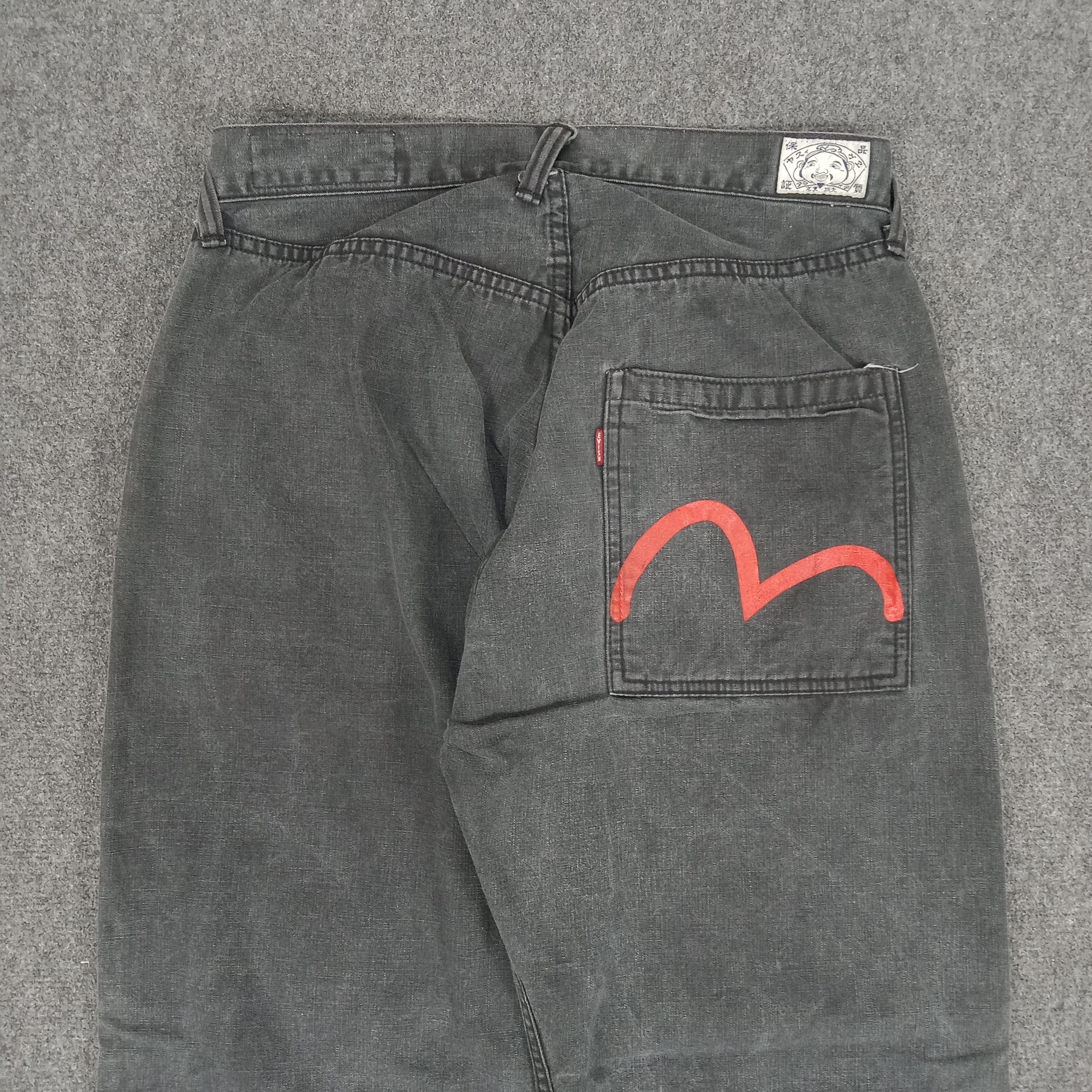 Evisu × Japanese Brand × Vintage Evisu Yamane Japanese Daicock Custom Art Denim Jeans Size US 30 / EU 46 - 7 Thumbnail