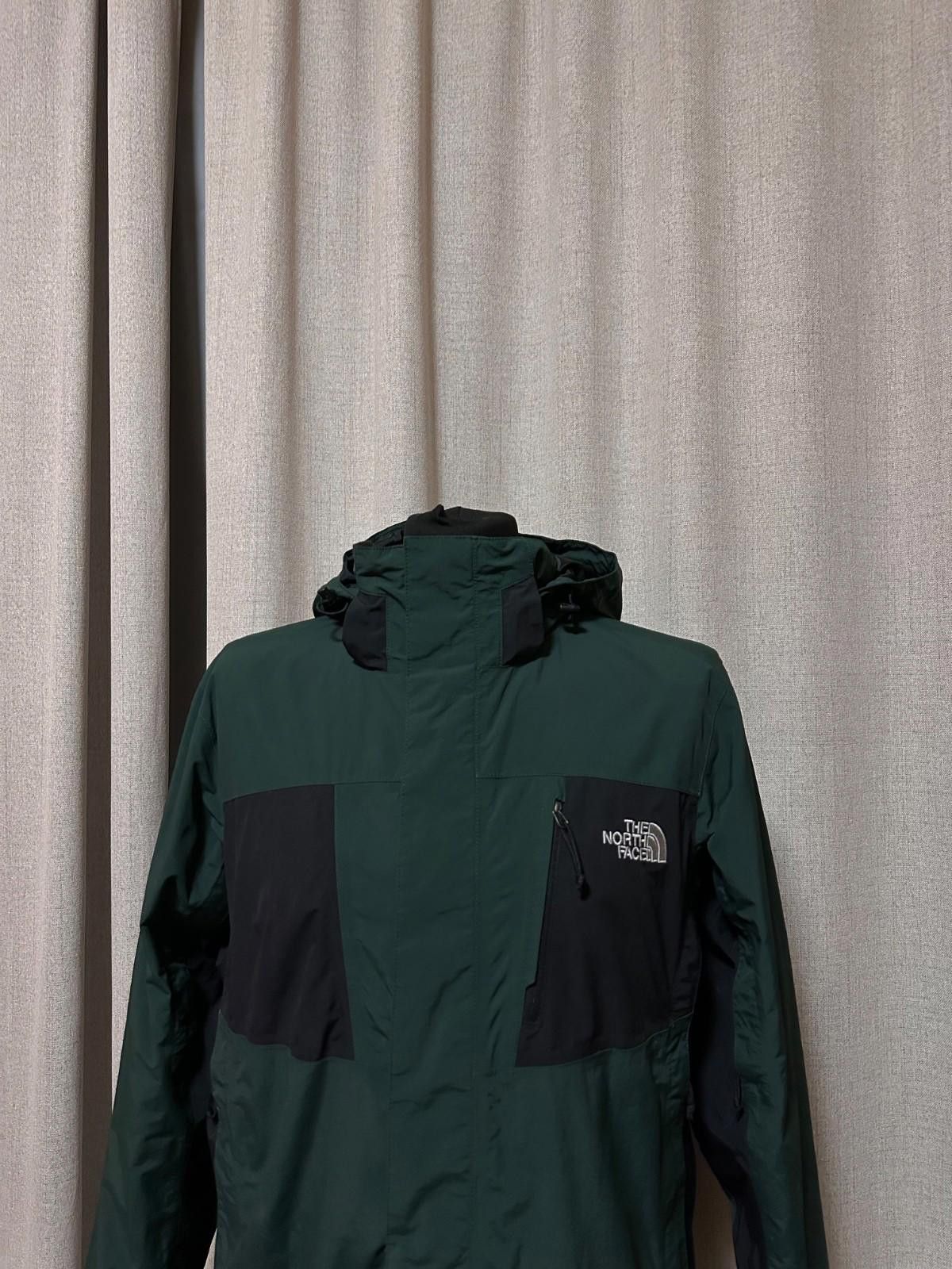 The North Face Vintage The North Face Hyvent Green/Black Parka Jacket Men Size US M / EU 48-50 / 2 - 2 Thumbnail