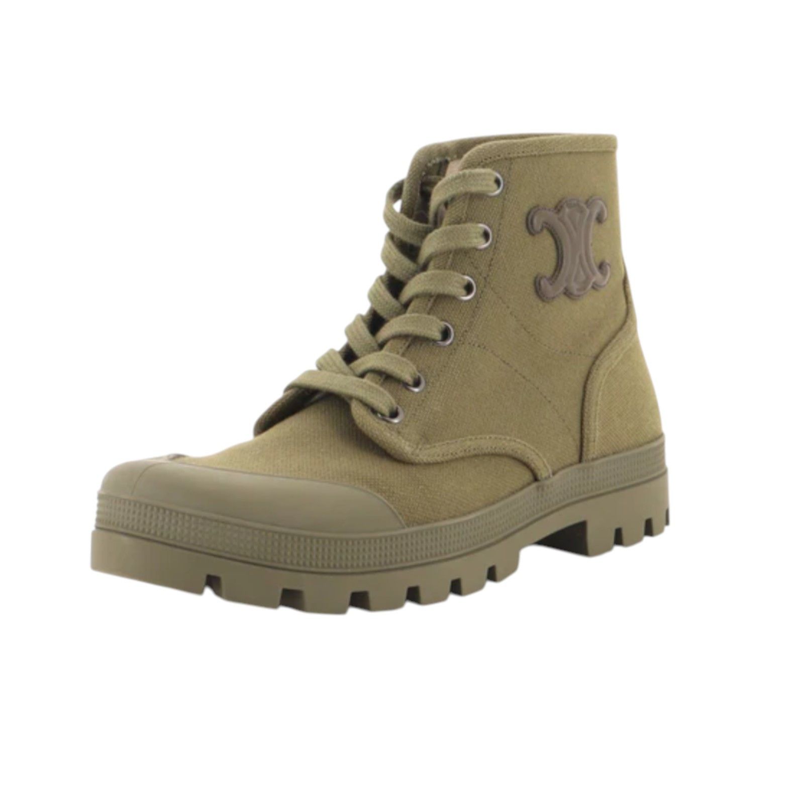 Celine Celine Women's Patapans Canvas Hiking Boots Canvas Size US 8 / IT 38 - 1 Thumbnail