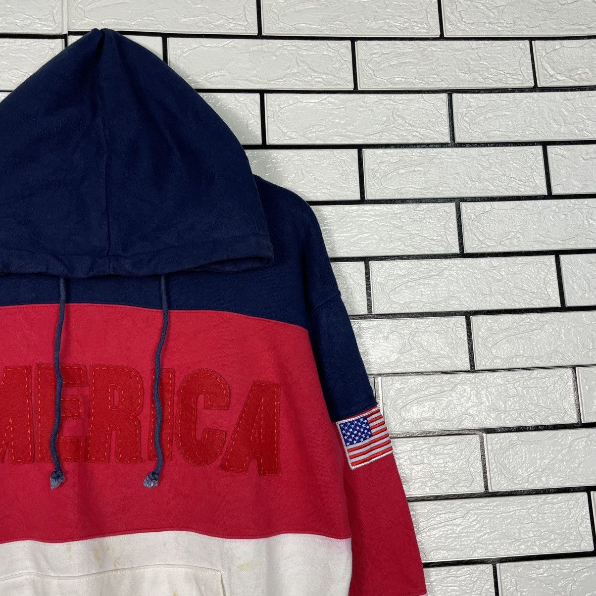 Japanese Brand Vlon Homme America Hoodie Size US M / EU 48-50 / 2 - 5 Thumbnail