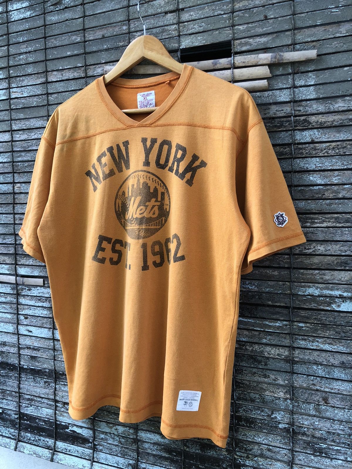 MLB 🔥RARE🔥Uniqlo X MLB New York Mets Jersey Size US XL / EU 56 / 4 - 4 Thumbnail