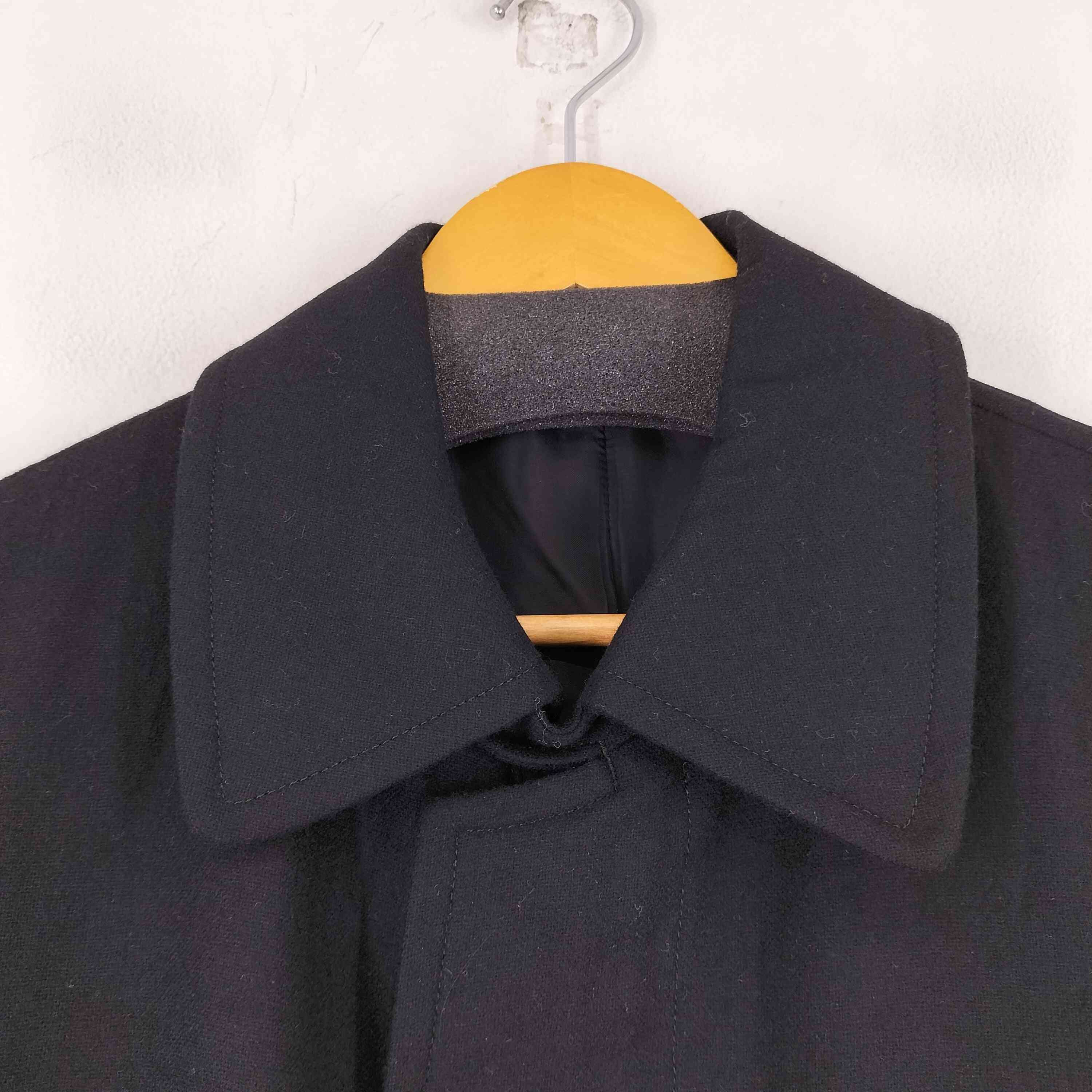 Yohji Yamamoto YOHJI YAMAMOTO POUR HOMME/19AW Back Logo Long Coat Size US XXL / EU 58 / 5 - 3 Thumbnail