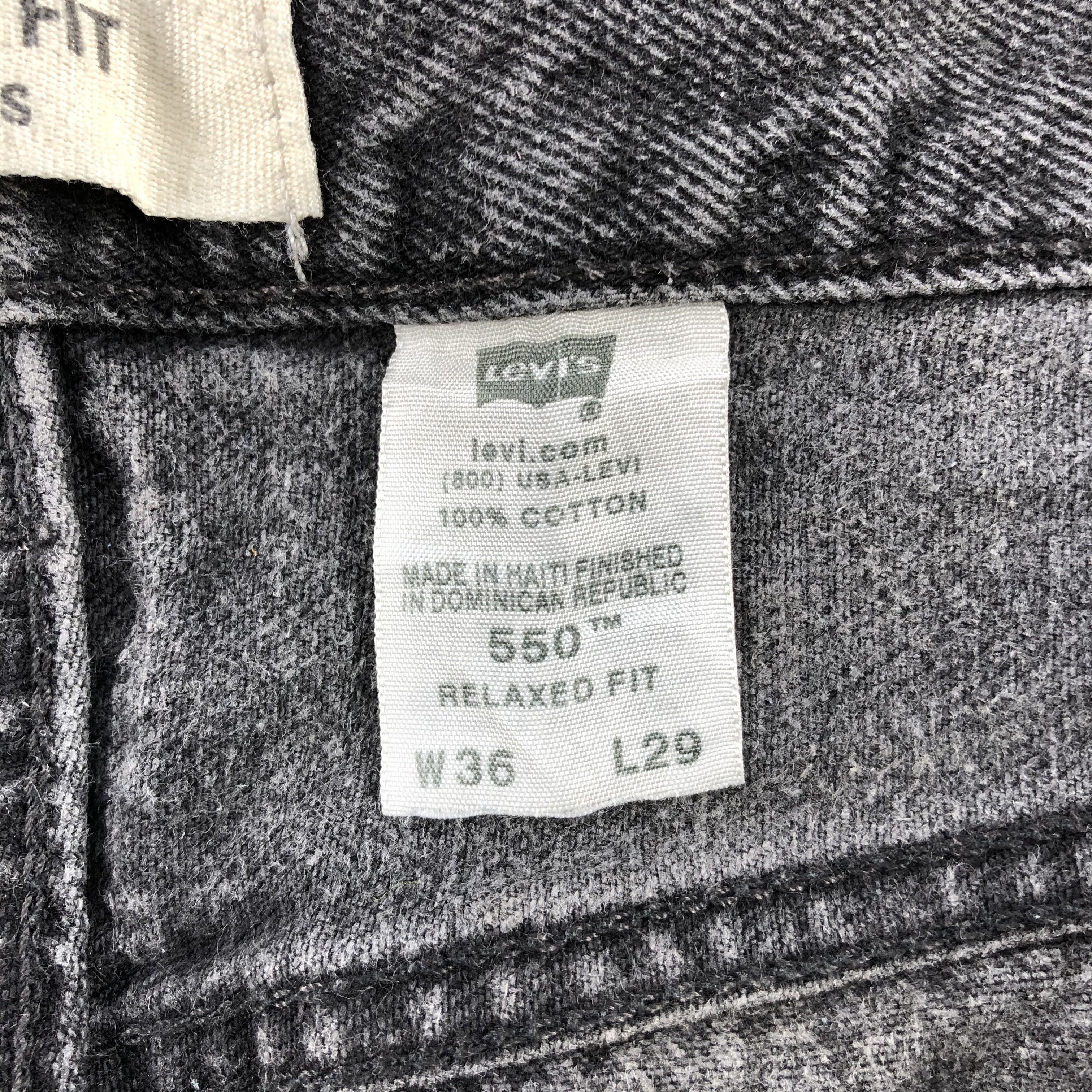 Levi's Vintage Levis 550 Earth Tone Jeans-J2148 Size US 34 / EU 50 - 11 Thumbnail
