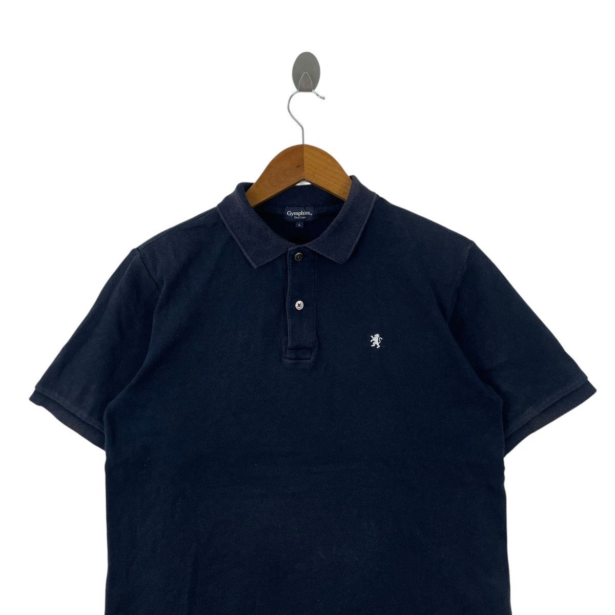 Japanese Brand Gymphlex England Polo Tee Shirt Size US L / EU 52-54 / 3 - 2 Thumbnail