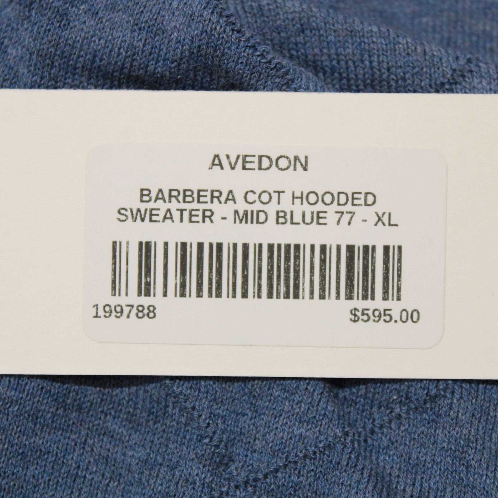 Luciano Barbera Luciano Barbera Sweater Size US XL in Blue Size US XL / EU 56 / 4 - 3 Thumbnail