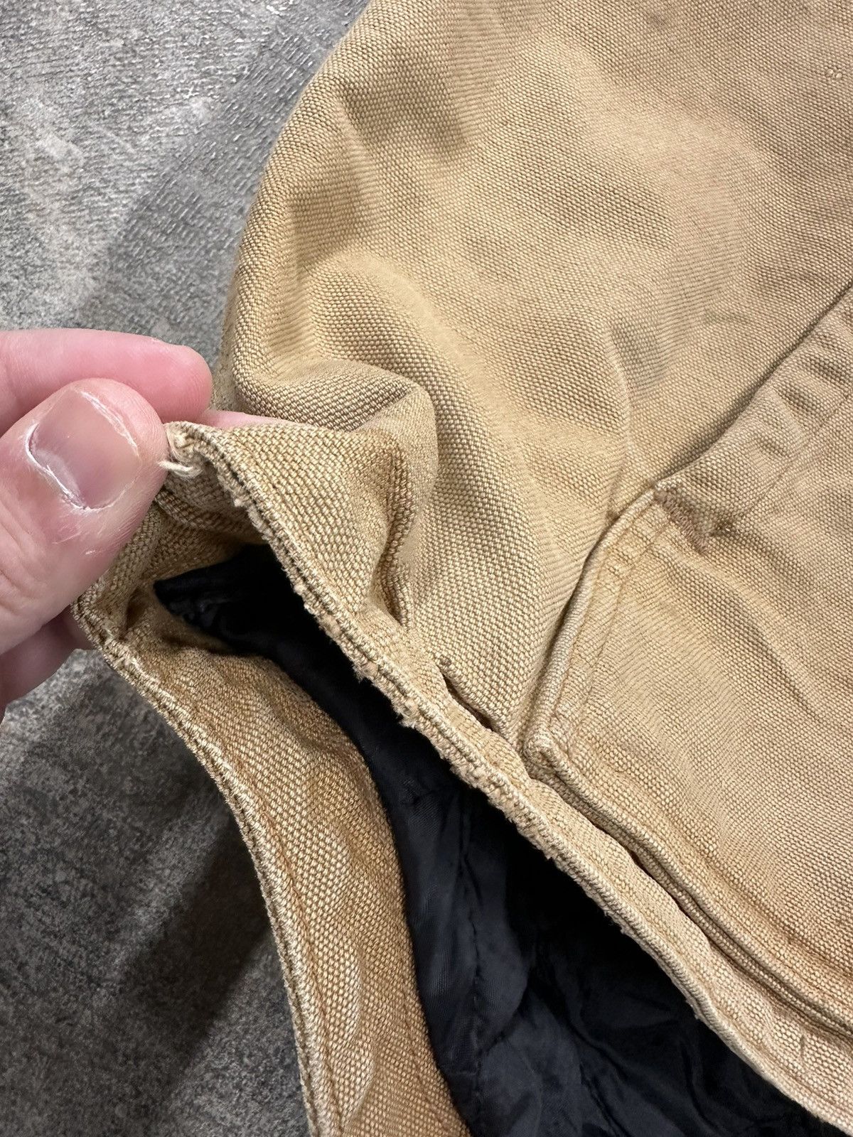 Carhartt Crazy Y2K Carhartt Tan Brown Workwear 3M Thinsulate Vest Size US XL / EU 56 / 4 - 7 Thumbnail