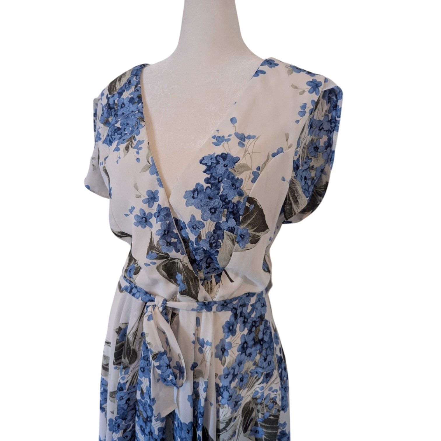 Lulus Lulus French Countryside Floral Print High-Low Dress Large Size L / US 10 / IT 46 - 4 Thumbnail