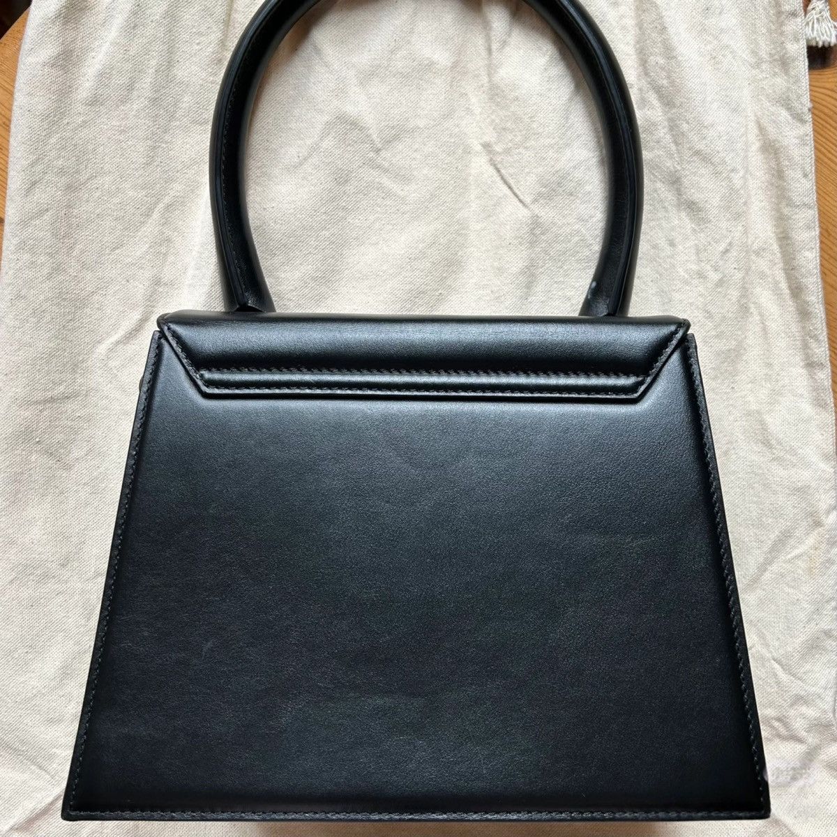 Jacquemus Jacquemus Le Chiquito Medium Black Leather Bag Size ONE SIZE - 2 Thumbnail