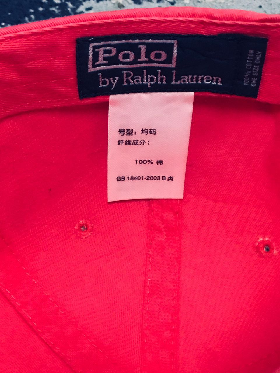 Polo Ralph Lauren Vintage Polo Ralph Lauren Cap Size ONE SIZE - 11 Thumbnail