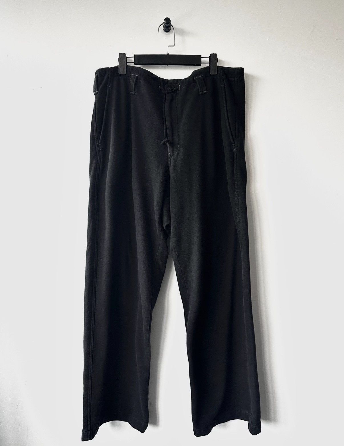 Yohji Yamamoto Yohji Yamamoto Pour Homme 06AW wide pants K7 Size US 34 / EU 50 - 1 Thumbnail