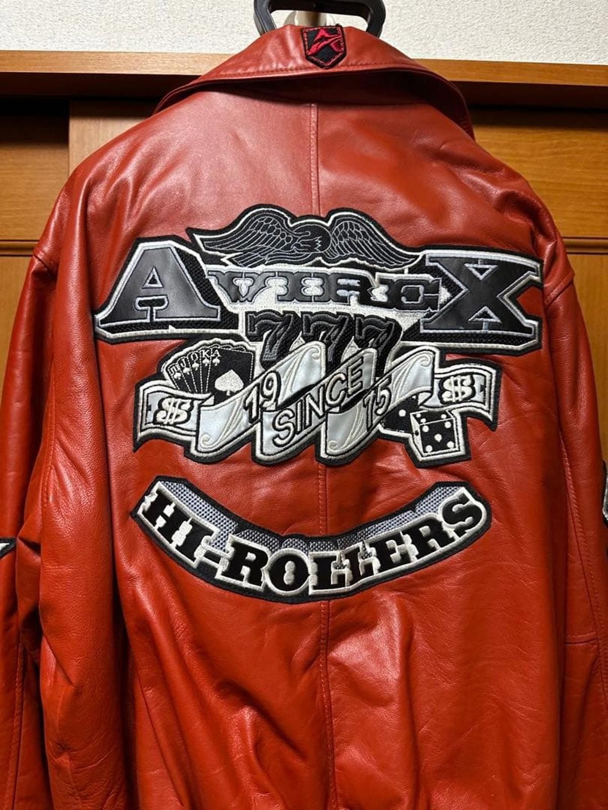 Avirex Avirex - Vintage Leather Bomber Size US L / EU 52-54 / 3 - 4 Thumbnail