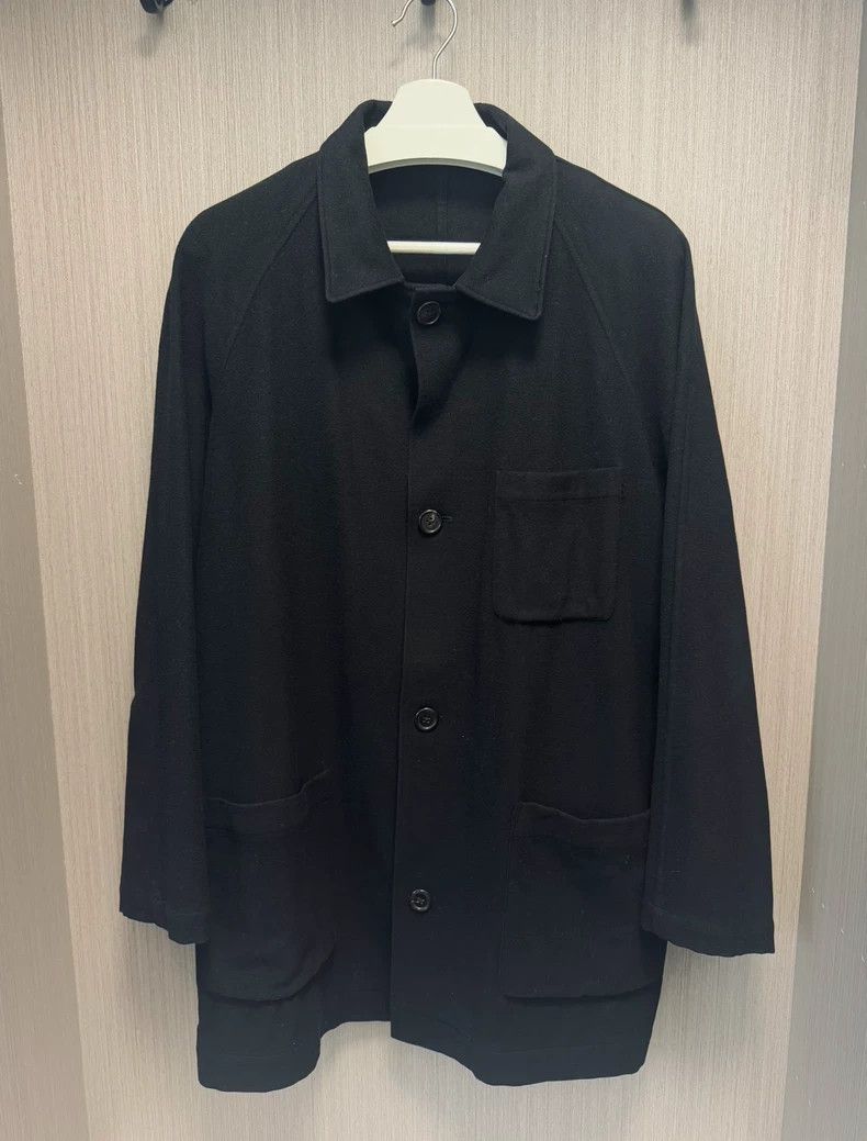 Yohji Yamamoto Yohji Yamamoto size os 99aw Cashmere French Work Jacket 25 Size US M / EU 48-50 / 2 - 4 Thumbnail