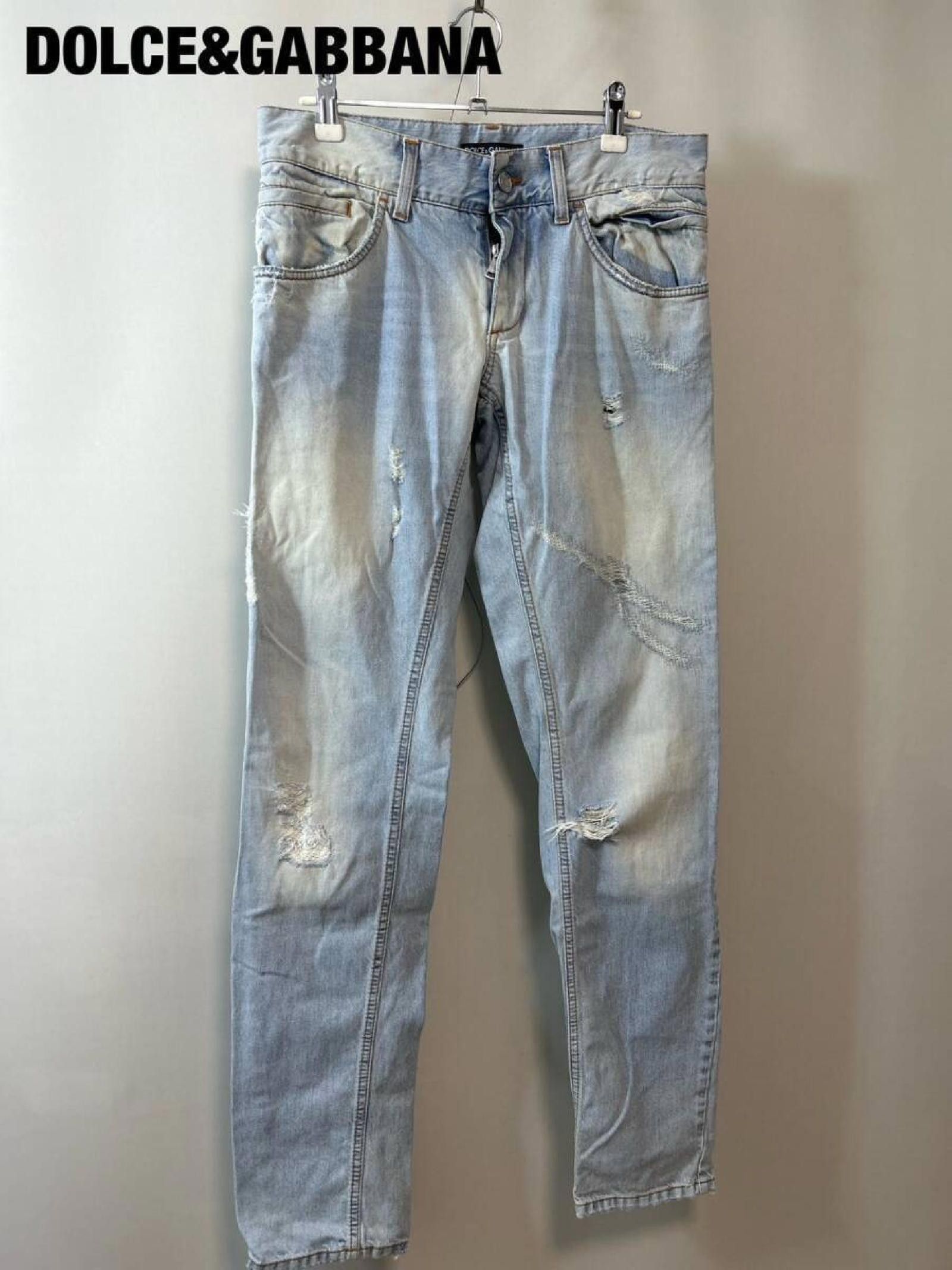 パンツ archive dolce & gabbana straight denim Dolce & Gabbana Dolce & Gabbana archive straight fit denim