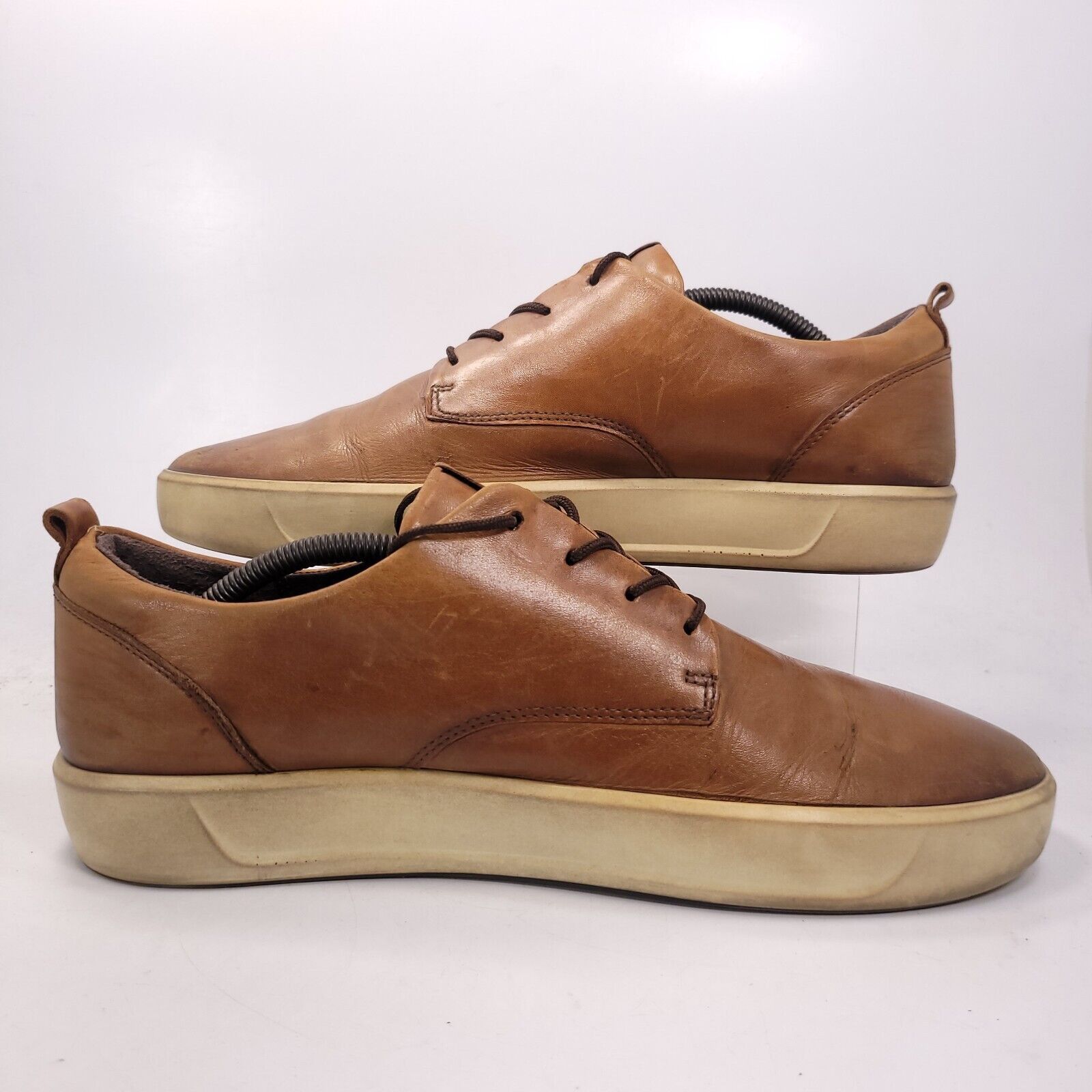 Ecco Ecco Leather Oxford Shoe Men Size 11 44068401021 Brown White Size US 11 / EU 44 - 6 Thumbnail