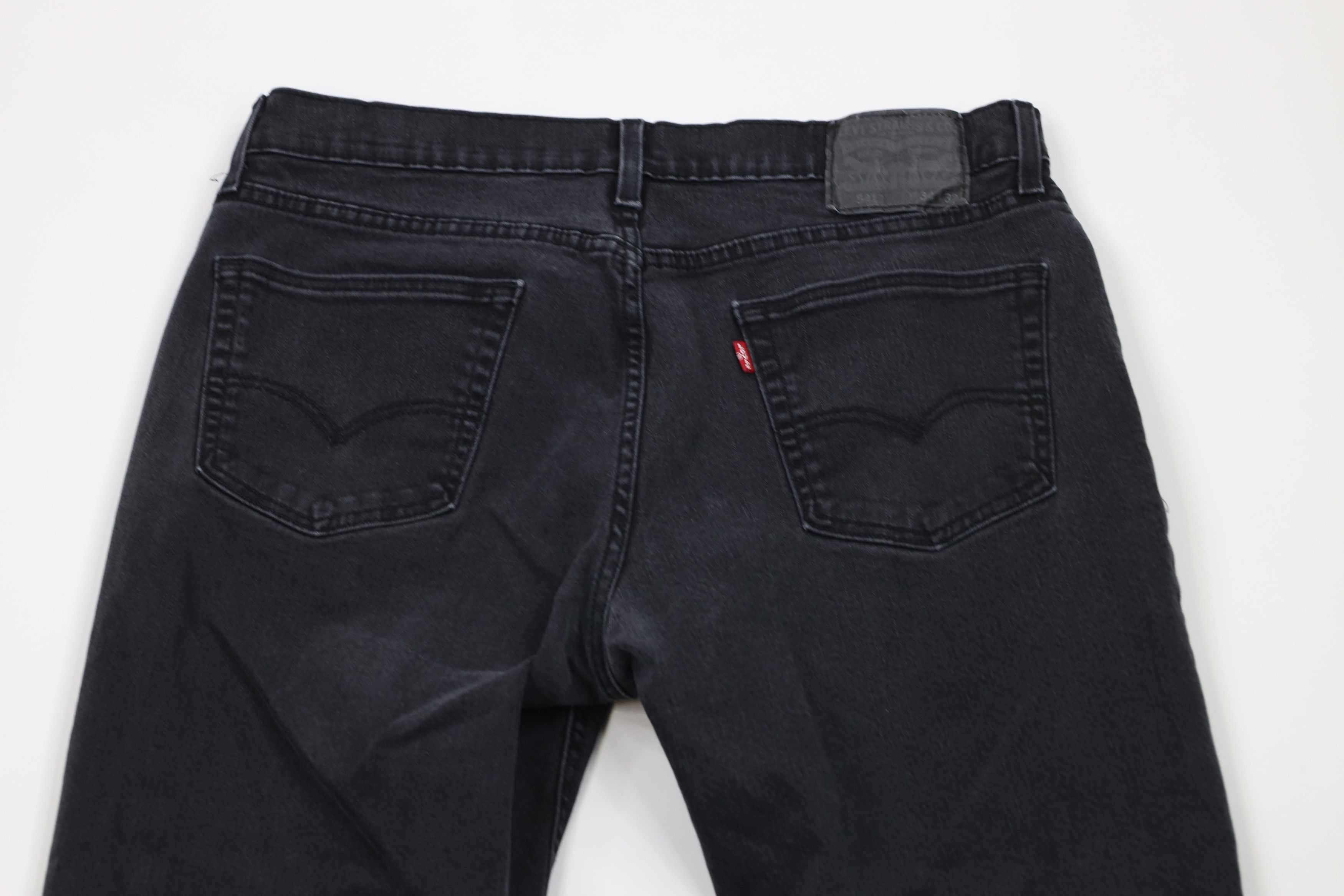 Levi's × Vintage Vintage Y2K Levis 541 Fit Tapered Leg Denim Jeans Black Size US 34 / EU 50 - 11 Thumbnail