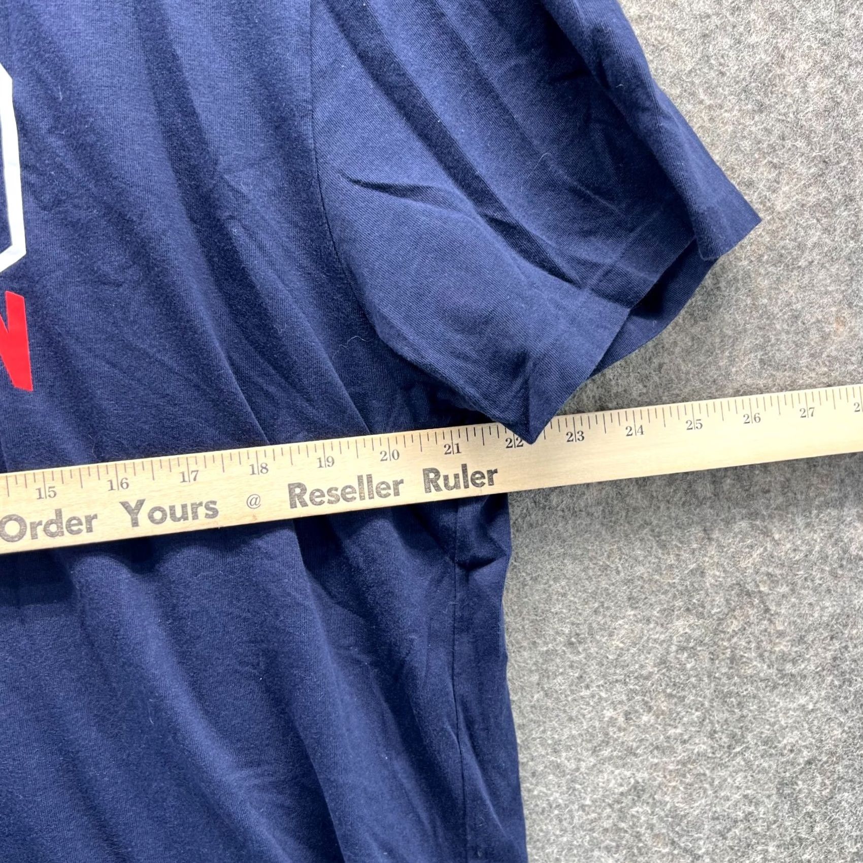 Polo Ralph Lauren VINTAGE Polo Ralph Lauren Shirt Mens Large Blue Navy Crewneck Classic Cotton Tee 1987 Size US L / EU 52-54 / 3 - 3 Thumbnail