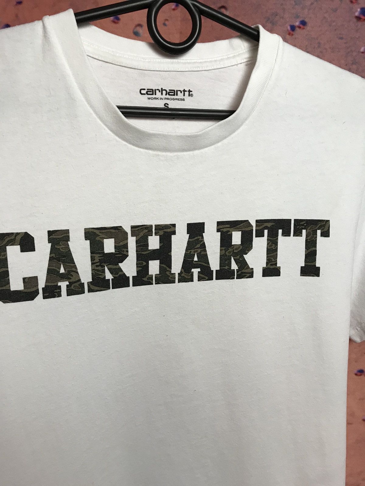 Carhartt Carhartt Wip streetwear big logo tee Size US S / EU 44-46 / 1 - 3 Thumbnail