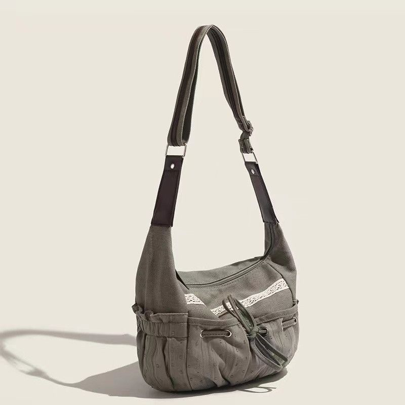 Vintage Sweet Cool Canvas Shoulder Bag Size ONE SIZE - 4 Thumbnail