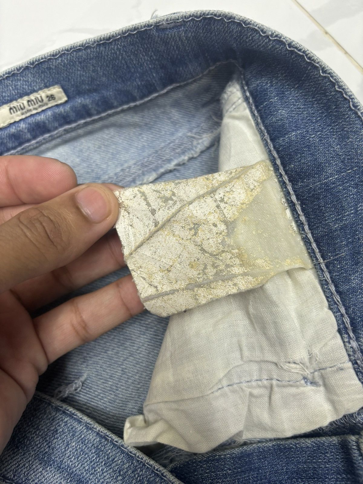 Miu Miu VINTAGE MIU MIU JEANS Size 29" - 11 Thumbnail