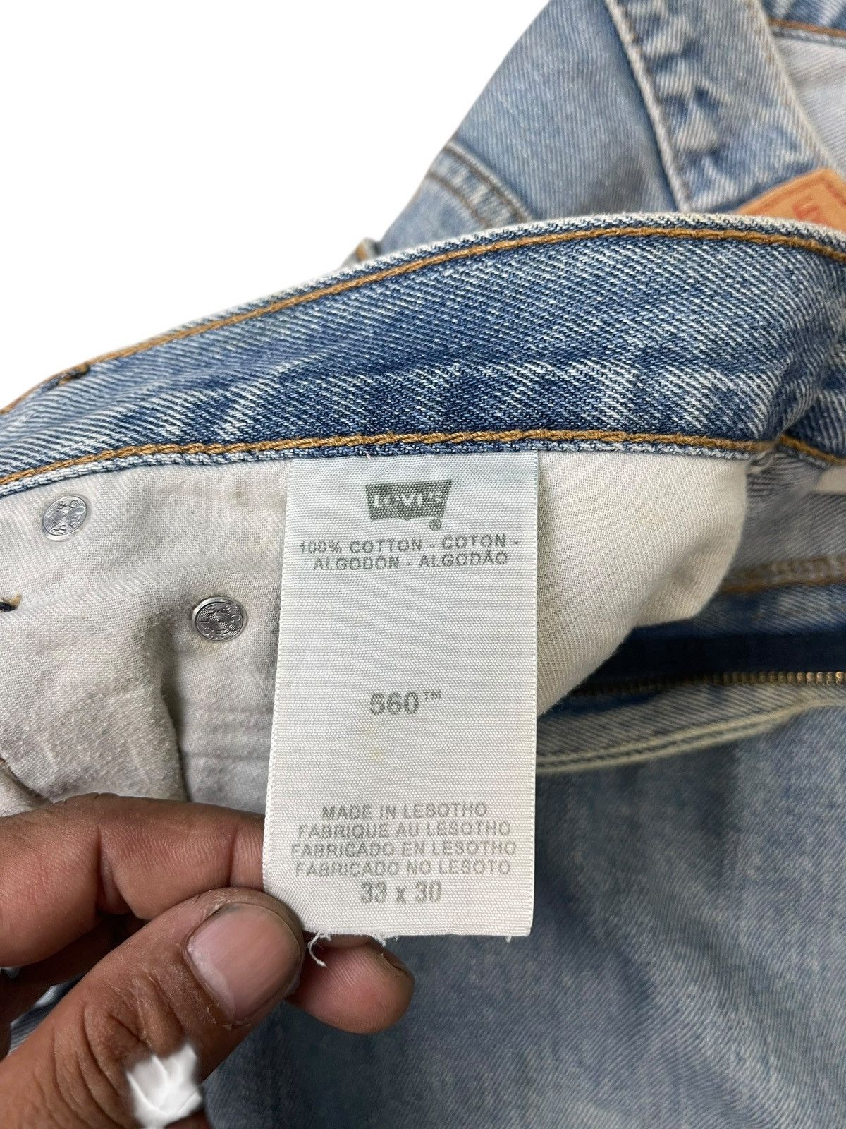 Levi's Vintage Levi’s 560 Baggy Jeans Size US 33 - 6 Thumbnail