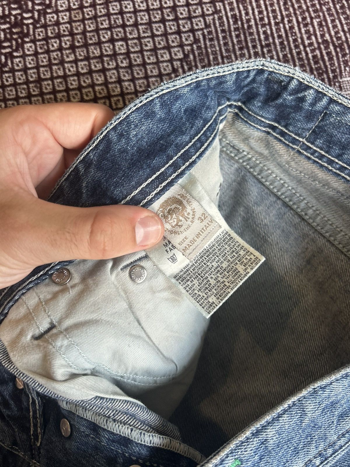 Vintage Vintage Diesel Larkee Denim Shorts Faded Japanese Size 32x34 Size US 32 / EU 48 - 11 Thumbnail