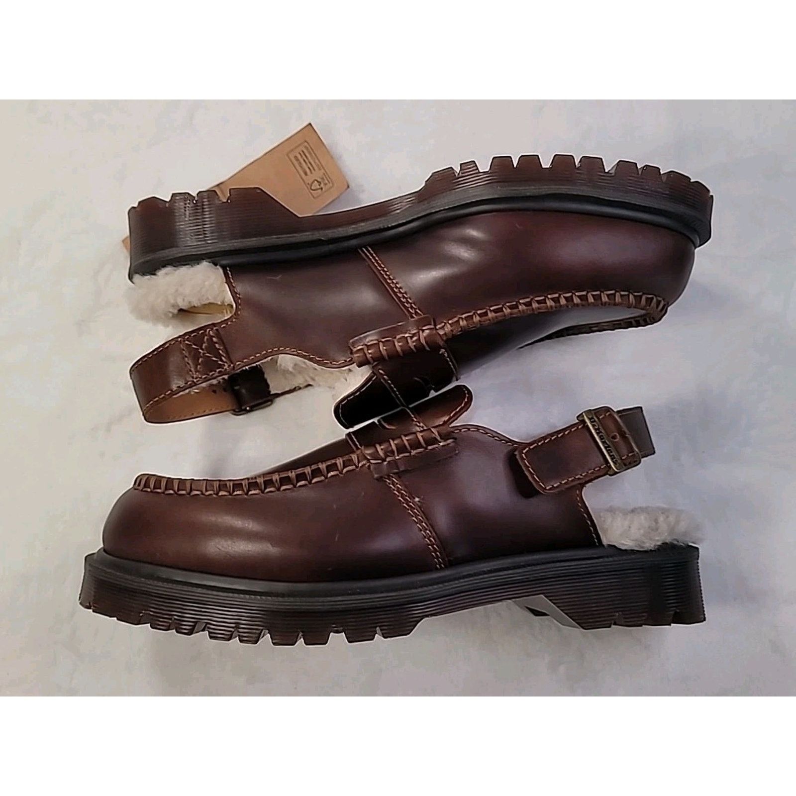 Dr. Martens Dr Martens Penton Slingback Loafers Brown M9 L10 Size US 9 / EU 42 - 5 Thumbnail