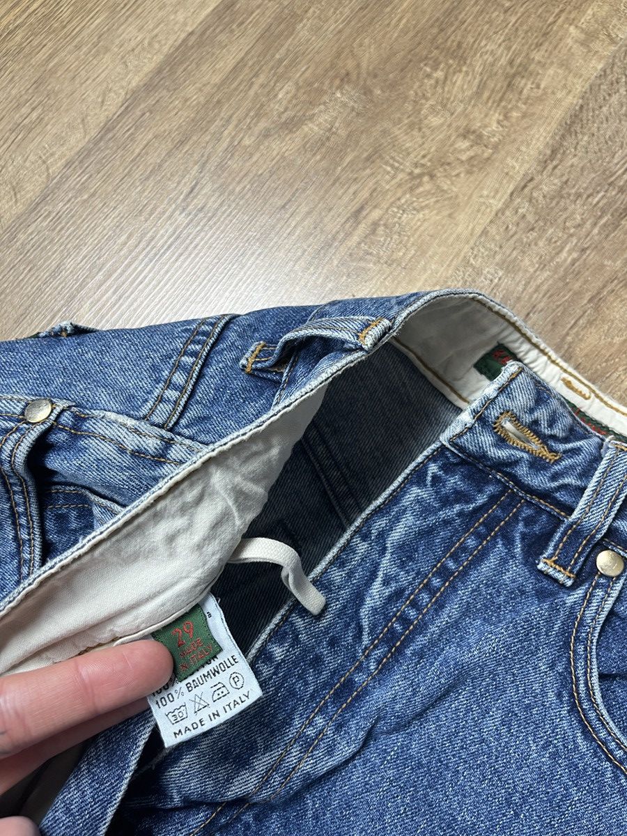 Katharine Hamnett London × Vintage ➕ Vintage KH katharine hamnett blue washed jeans Size 27" / US 4 / IT 40 - 6 Thumbnail