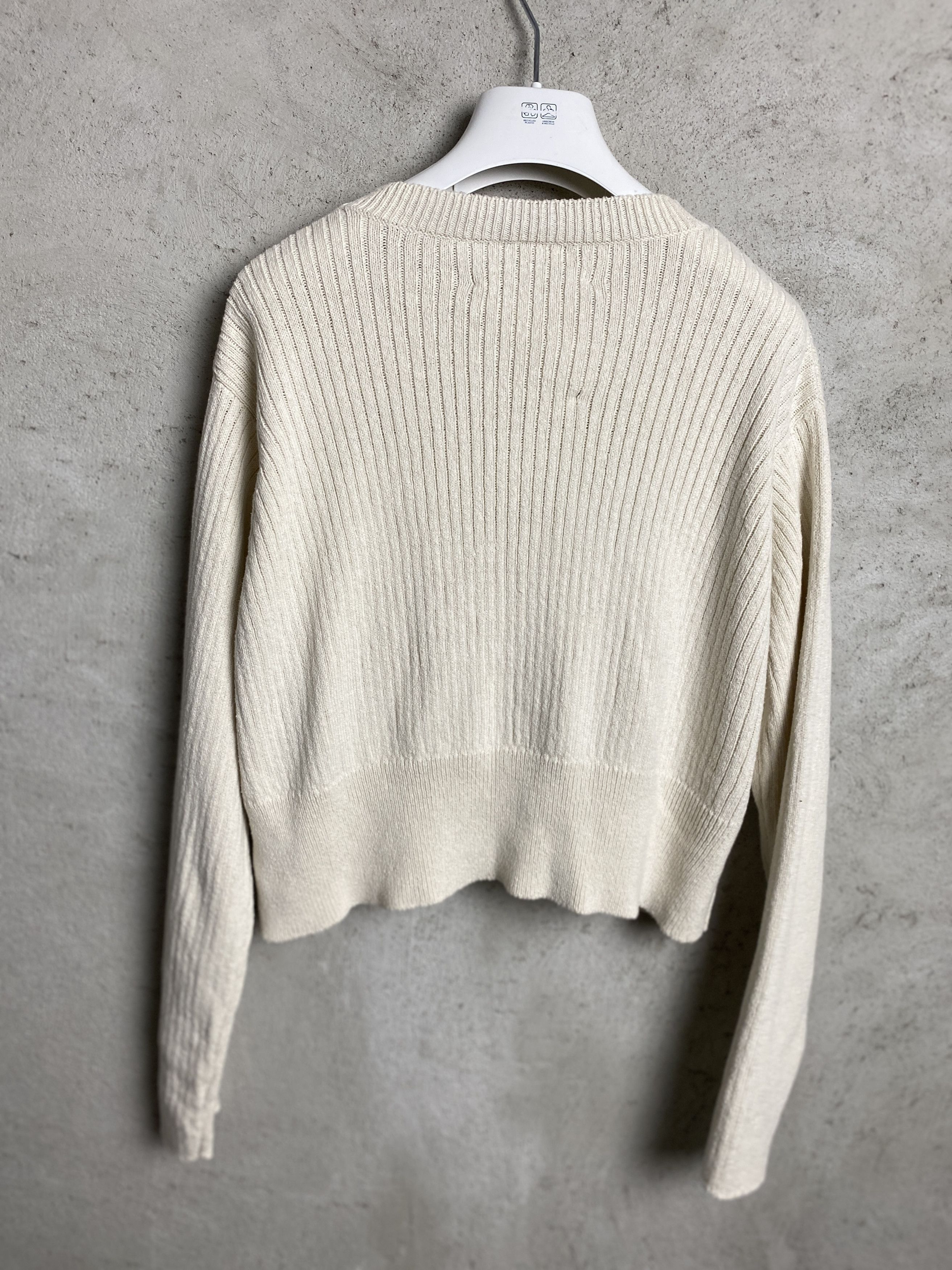 Other Cordera ecru crop boxy sweater knitwear Size M / US 6-8 / IT 42-44 - 6 Thumbnail