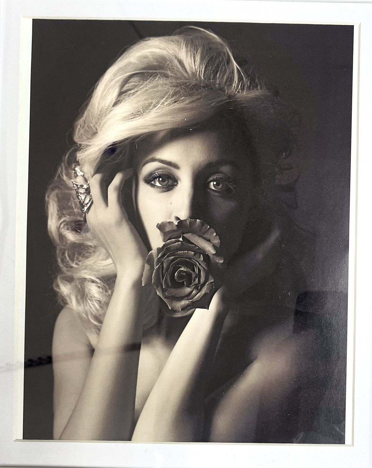 Chrome Hearts × Vintage Chrome Hearts flower lady Framed poster 9x11 magazine cutout Size ONE SIZE - 2 Thumbnail