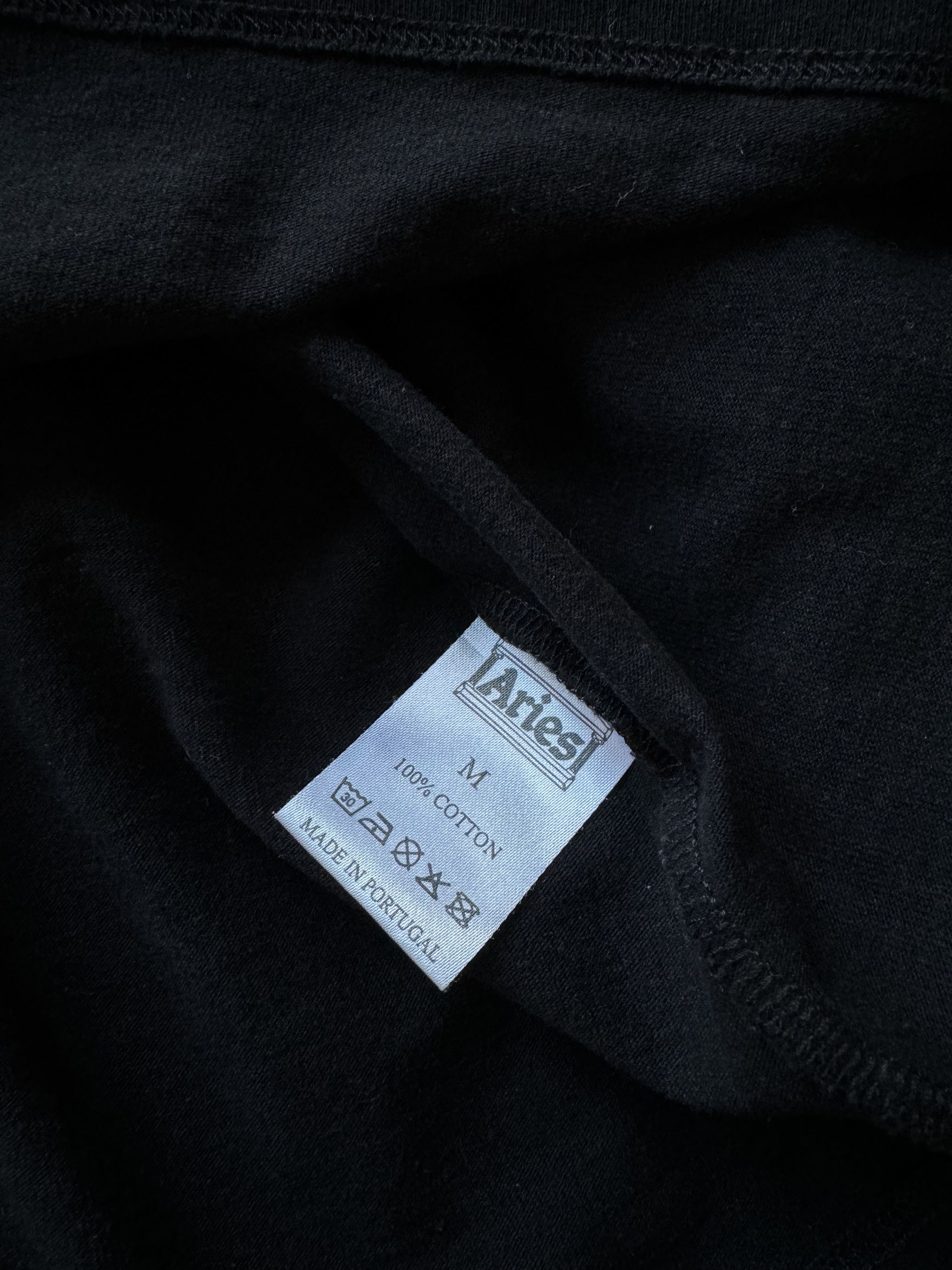 Aries Aries Arise Logo Long Sleeve T-shirt, Black Size US M / EU 48-50 / 2 - 5 Thumbnail
