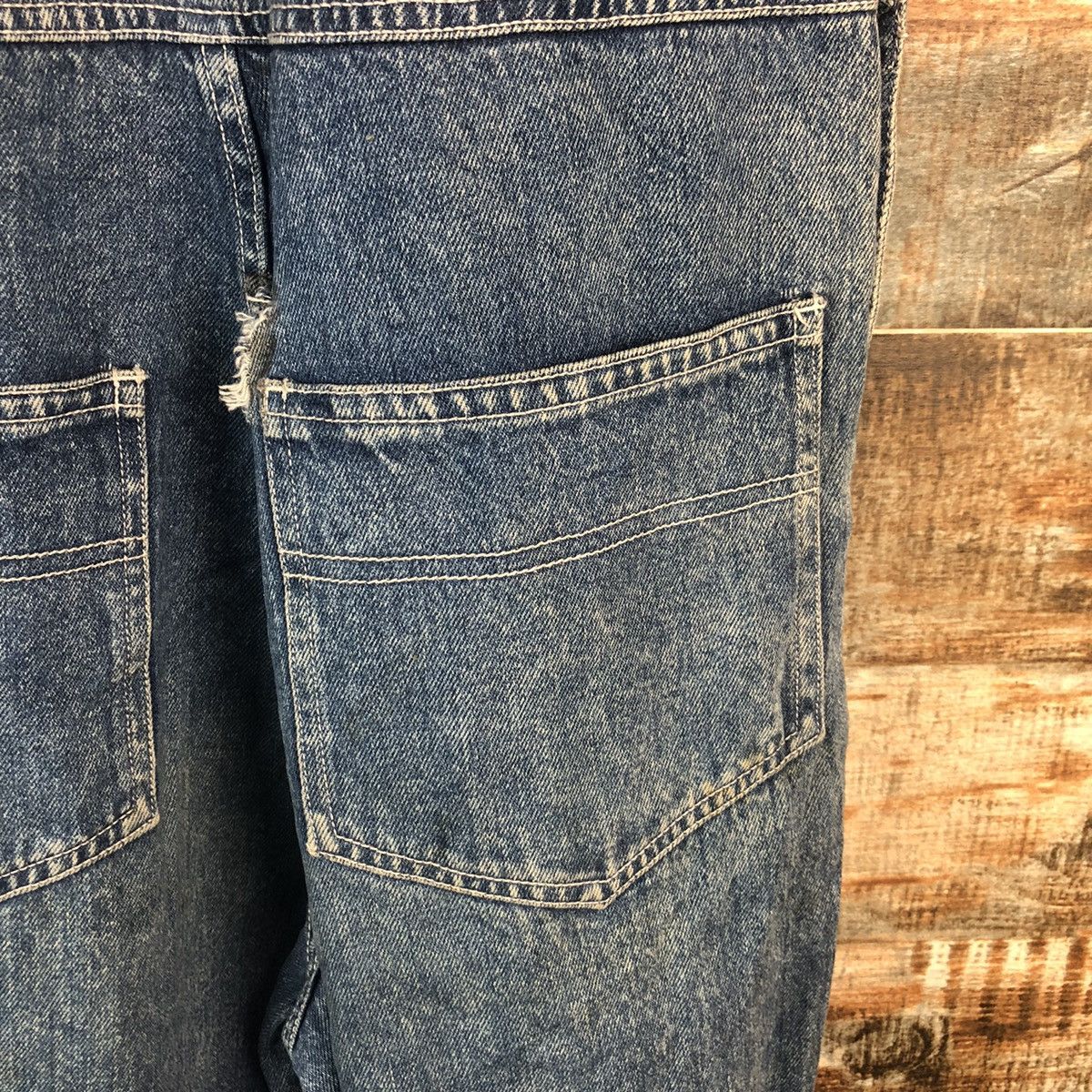 Mickey Mouse Poppins Mickey Mouse Overalls Denim #A2108 Size US 30 / EU 46 - 19 Thumbnail
