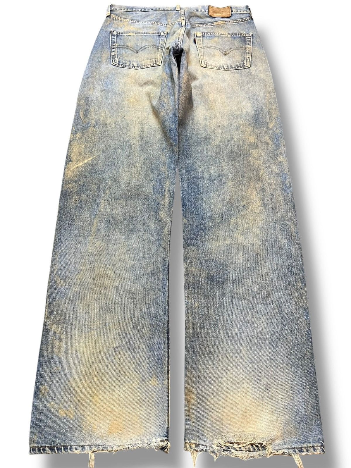 Levi's Vintage Clothing Vintage Levi’s 504 Big E Selvedge Mudwash Denim Size US 31 - 6 Thumbnail