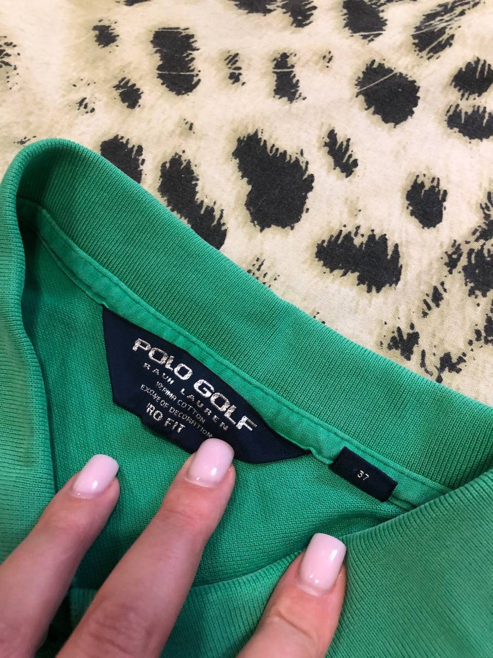 Polo Ralph Lauren Polo Golf Ralph Lauren Green Regular Fit Polo Size L Size US L / EU 52-54 / 3 - 2 Thumbnail