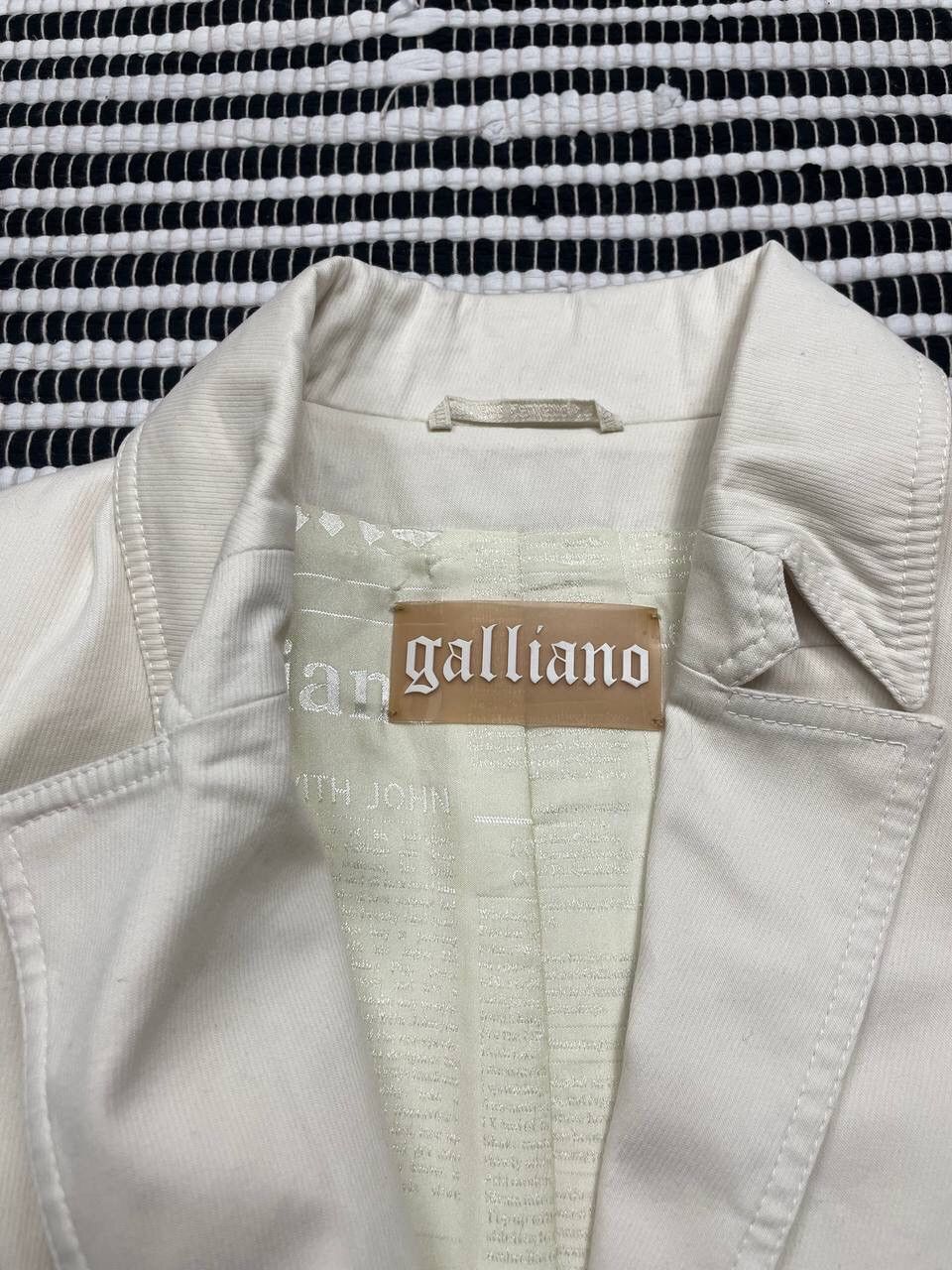 Japanese Brand × John Galliano × Vintage Vintage John Galliano Women Blazer Jacket Y2K Size S / US 4 / IT 40 - 8 Thumbnail