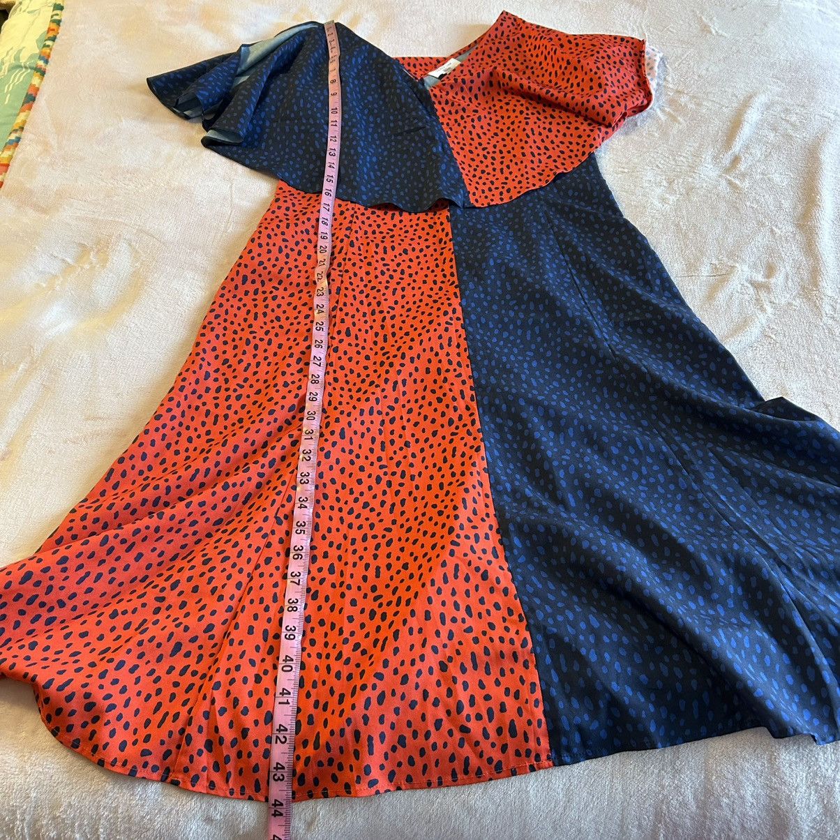 Other Derek Lam Collective color block red blue spotted capelet 44 Size M / US 6-8 / IT 42-44 - 11 Thumbnail