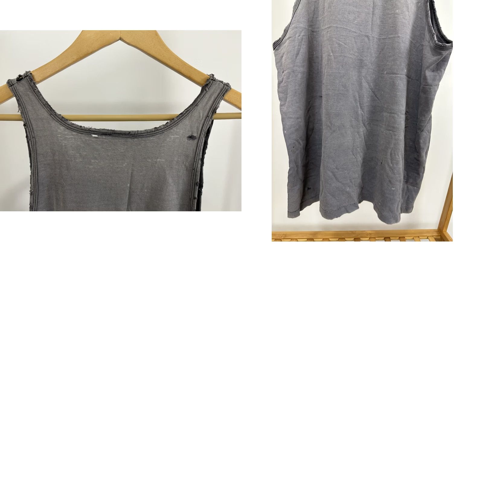 Vintage VTG 80s University of Georgia Bulldogs Tank Top XL Black Mens Worn WIP Gradient Sun Faded Greek Life Shirt Size US XL / EU 56 / 4 - 8 Thumbnail