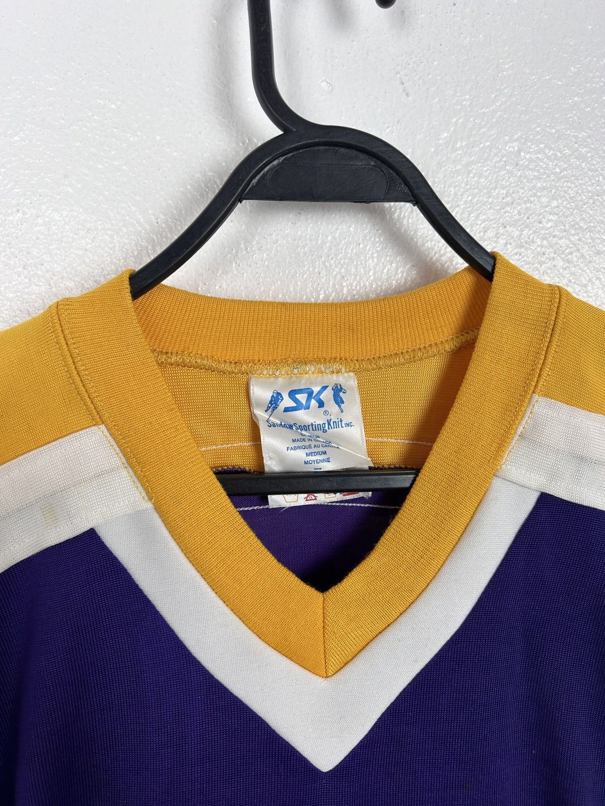 NHL 80s Vintage Los Angeles Kings SSK NHL Retro Jersey Size US S / EU 44-46 / 1 - 3 Thumbnail
