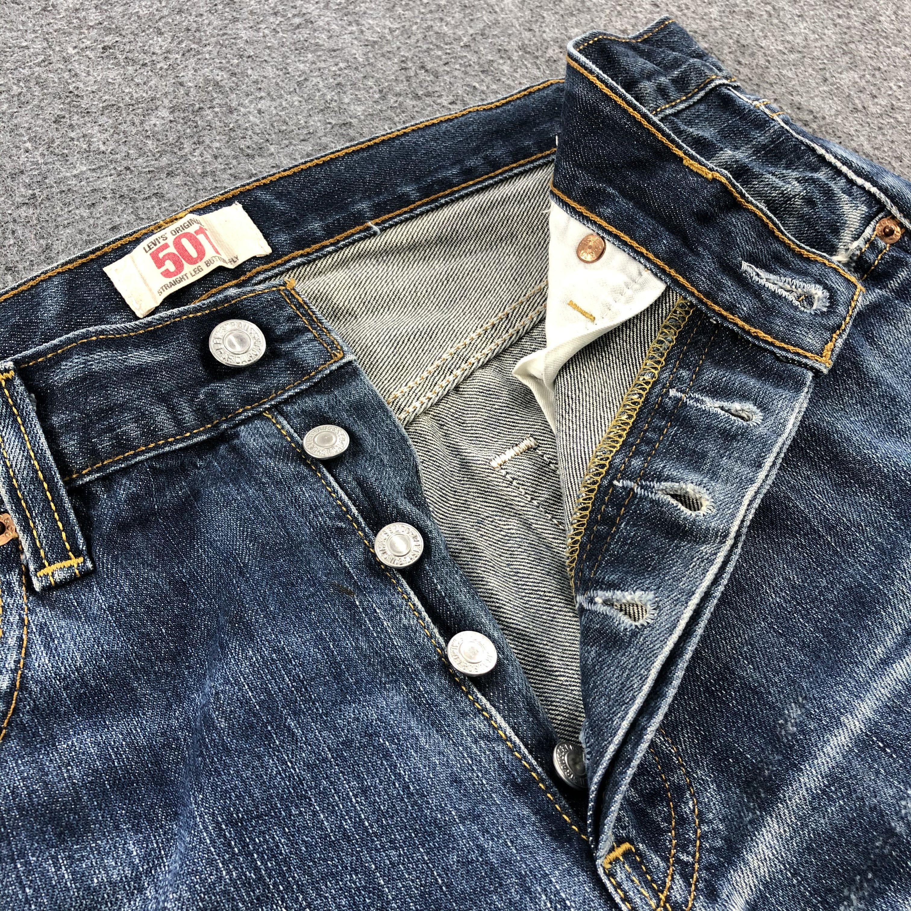 Levi's × Vintage Vintage Levis 501 Jeans-JM994 Size US 33 - 8 Thumbnail