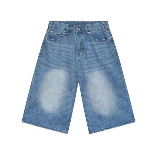 VIBE Streetwear Retro Vintage Style Jorts Shorts y2k Size US 30 / EU 46 - 4 Thumbnail
