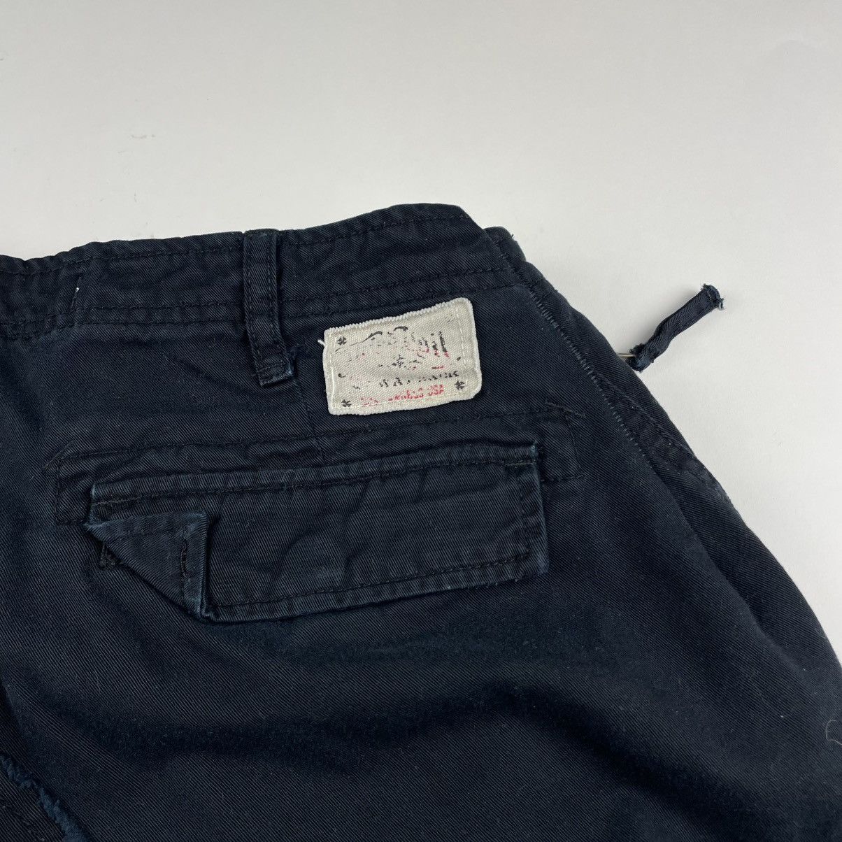 3RD THIRD RAIL SHORTS Size 30 Y2K Skateboard Cargo Grunge