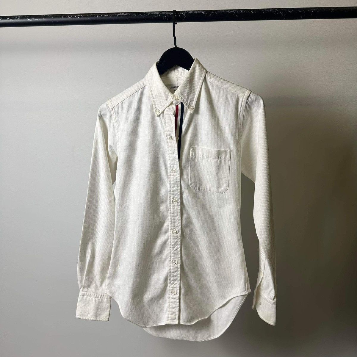 Thom Browne THOM BROWNE STRIPED SHIRT Size US S / EU 44-46 / 1 - 1 Thumbnail