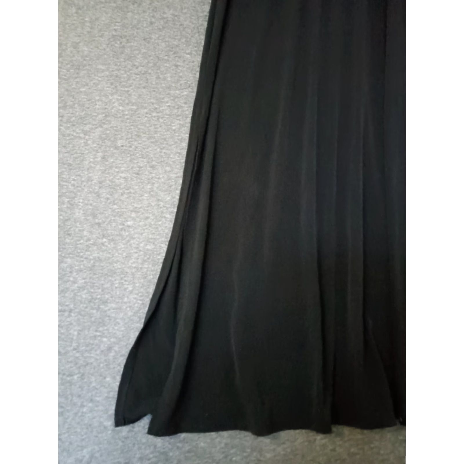Vintage VINTAGE Fever Dress Maxi Women's Black Casual Size S Sleeveless Side Slit Pullover Maxi Dress, Solid, 90s-Event, Womens Size S / US 4 / IT 40 - 7 Thumbnail